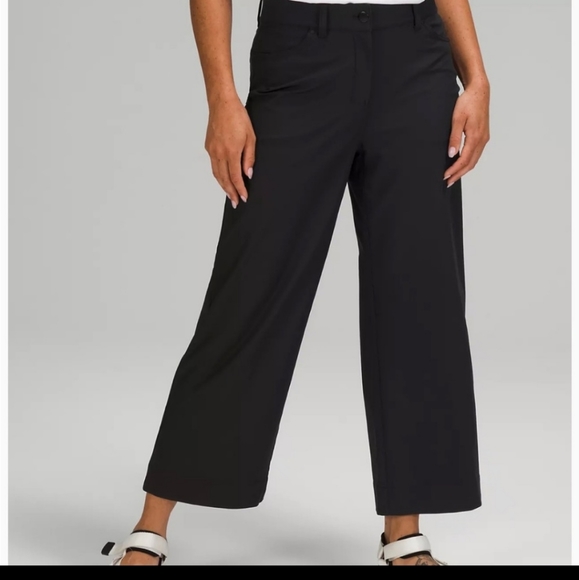 lululemon athletica Pants - Lululemon City Sleek Wide Leg Pants Black 33